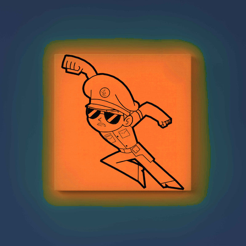 Little Singham Glow in the Dark Painting Kit – DIY Canvas Art for Kids | Eazy Arts - Image 10 - GID-KID-018