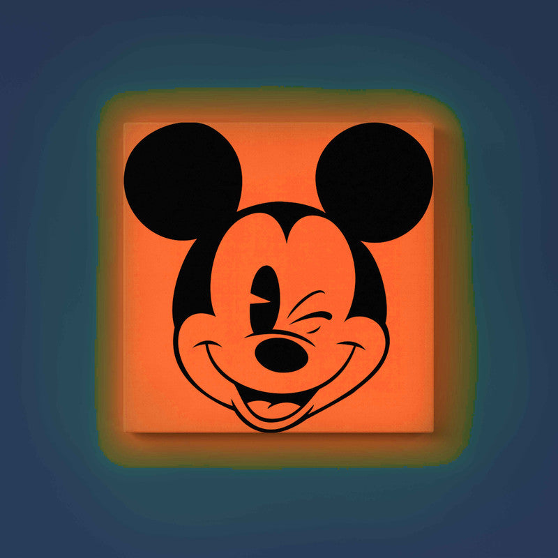 Mickey Mouse Glow in the Dark Painting Kit – Iconic Winking Face DIY Art for Kids | Eazy Arts - Image 10 - GID-KID-019