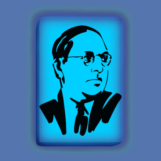 Dr. B.R. Ambedkar Glow in the Dark Painting Kit – DIY Inspirational Wall Art for Homes & Offices | Eazy Arts - Image 2 - GID-LGD-001