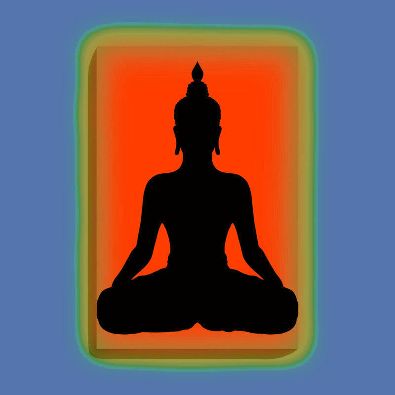 Glow in the Dark Buddha Meditation Painting Kit – DIY Spiritual Wall Art | Eazy Arts
