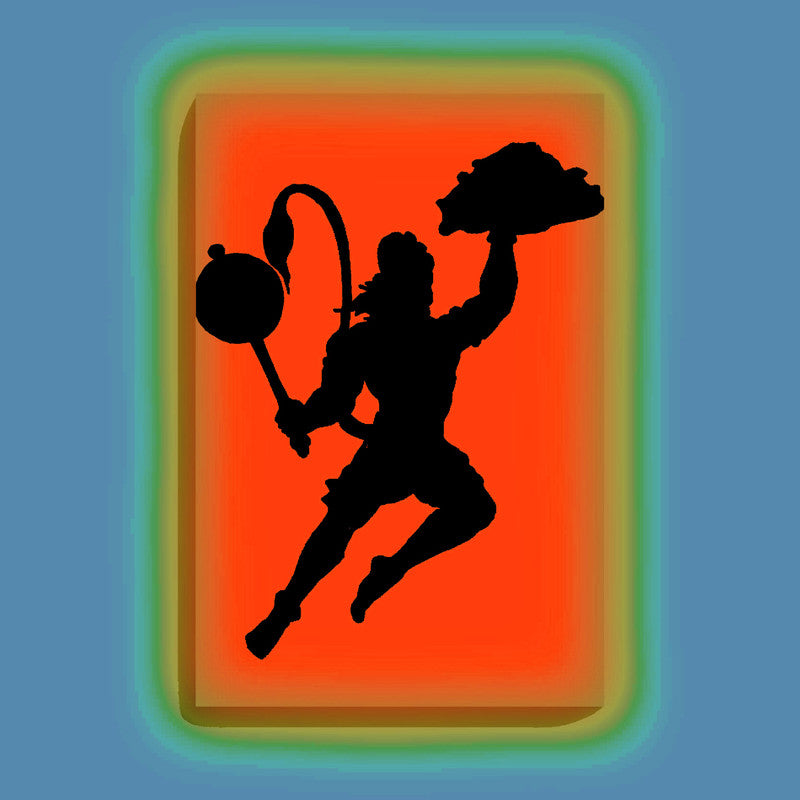 Glow in the Dark Hanuman with Mountain Painting Kit – DIY Spiritual Wall Art | Eazy Arts