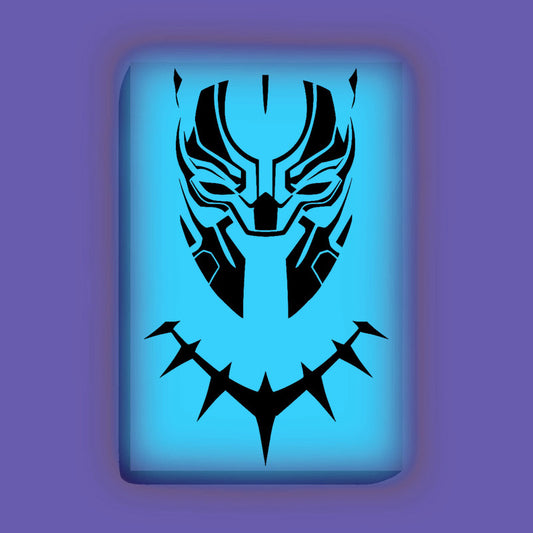 Black Panther Glow in the Dark Painting Kit – Wakanda Forever DIY Art Set - Image 2 - GID-SPR-004