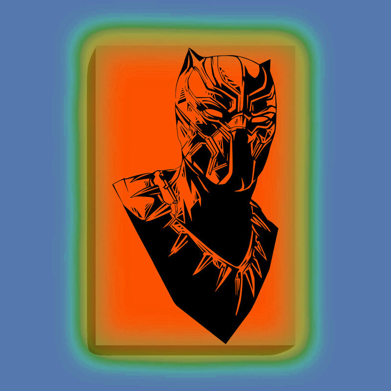Black Panther Face Glow in the Dark Painting Kit – Marvel Superhero DIY Wall Art - Image 10 - GID-SPR-005
