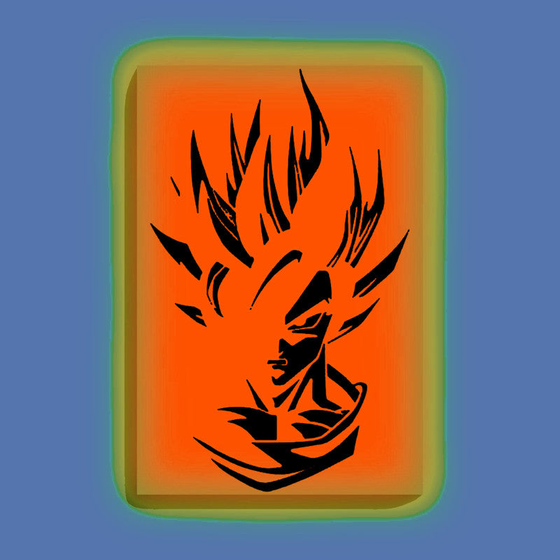 Goku Face Glow in the Dark Painting Kit – DIY Super Saiyan Wall Art for Anime Fans - Image 10 - GID-SPR-009