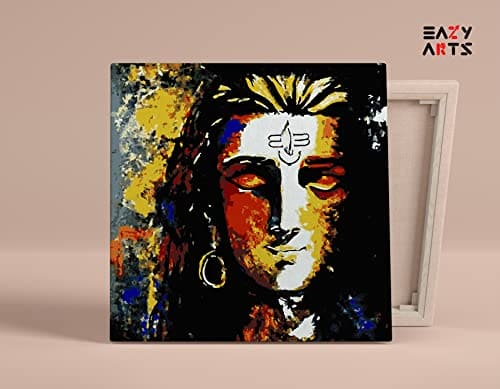 Mahadev Abstract Paint By Numbers Kit