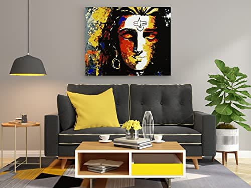 Mahadev Abstract Paint By Numbers Kit