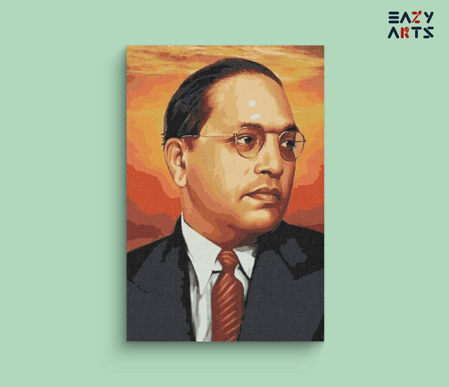 Dr. Babasaheb Ambedkar paint by numbers