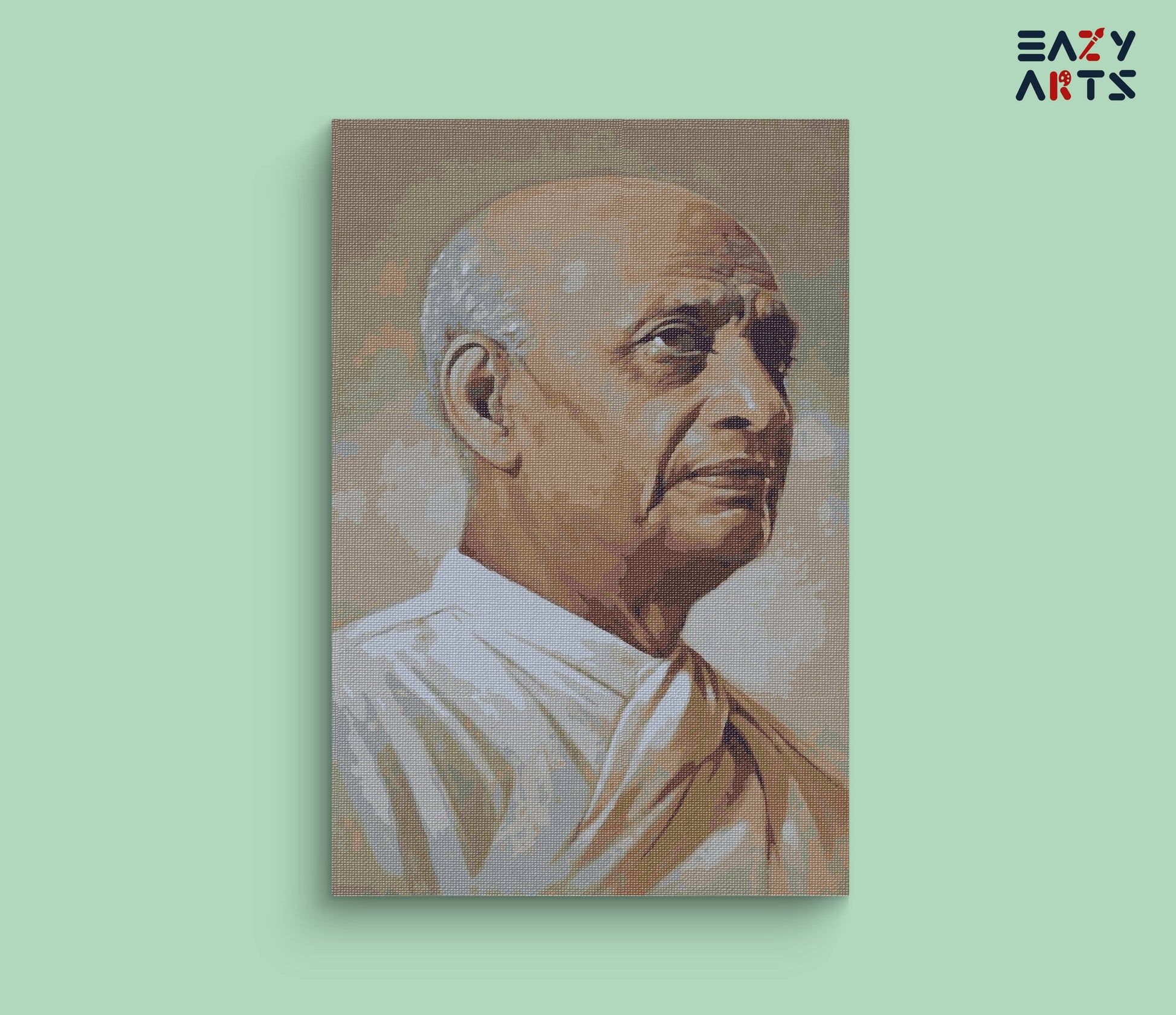 Sardar Vallabhbhai Patel paint by numbers