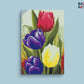 Colorful Tulips Flowers paint by numbers