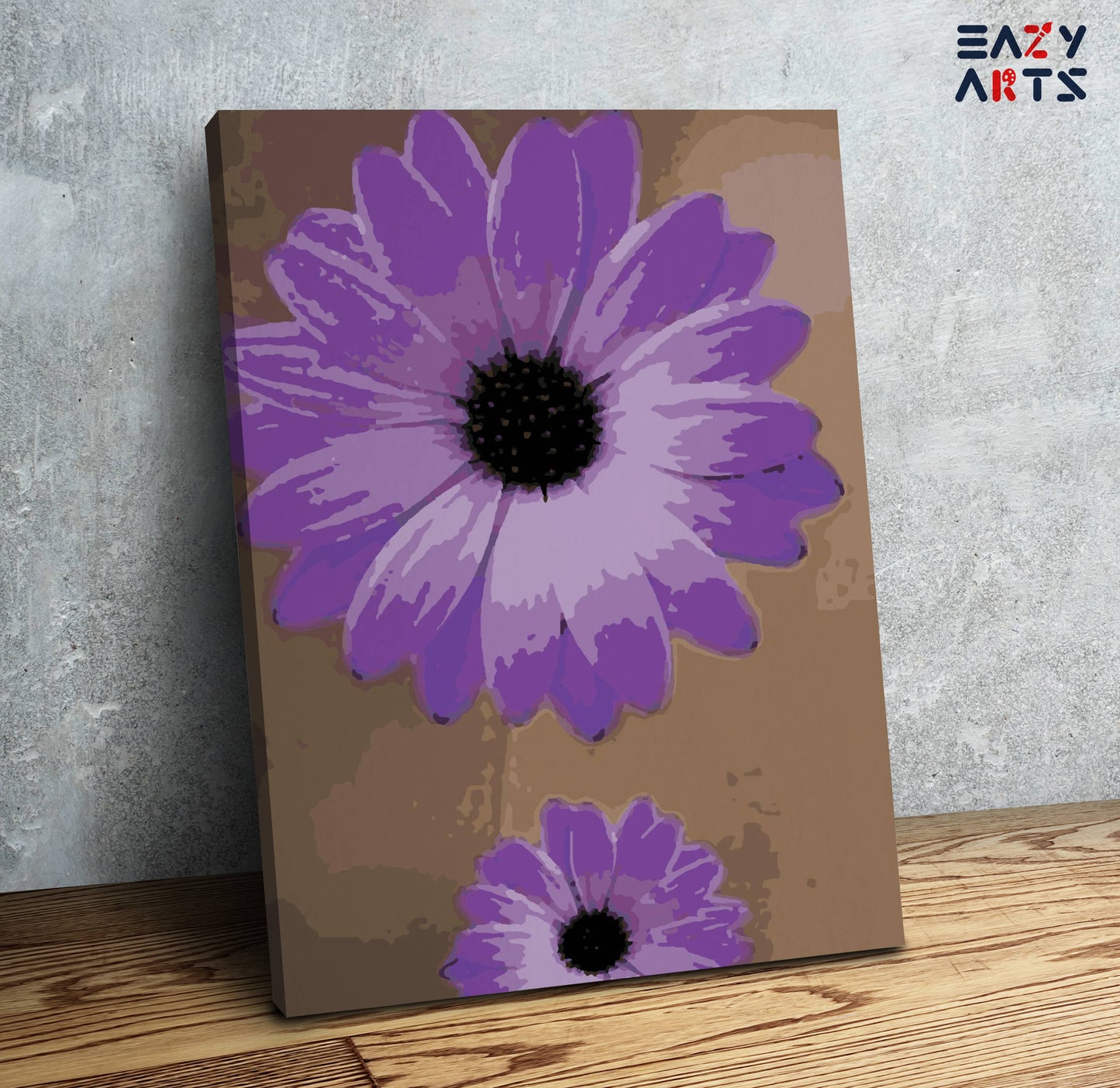 Purple Lavender Flower PBN kit