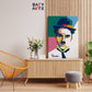 Charlie Chaplin Abstract paint by numbers kit