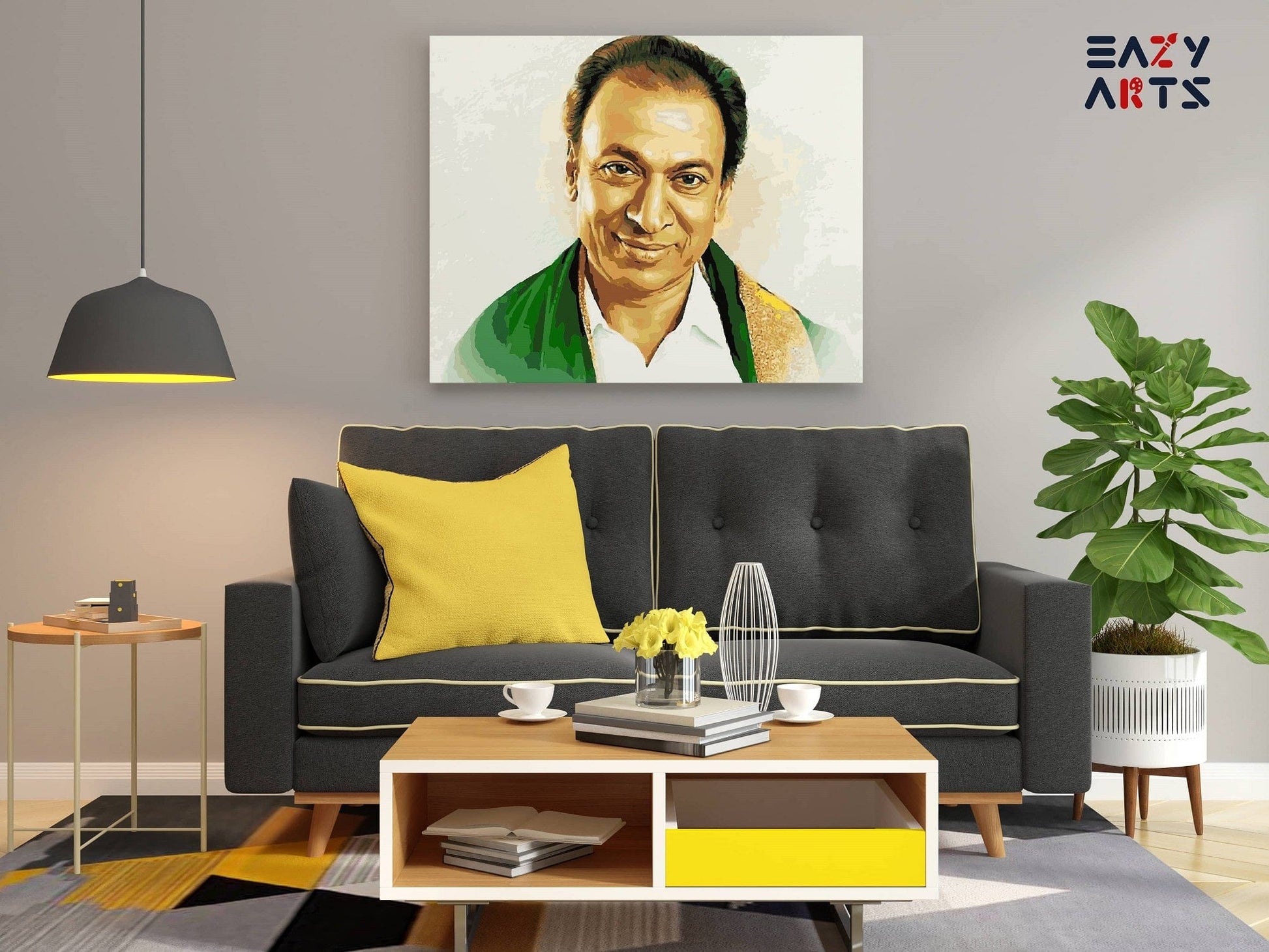 Dr Rajkumar paint by numbers kit