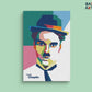 Charlie Chaplin Abstract paint by numbers