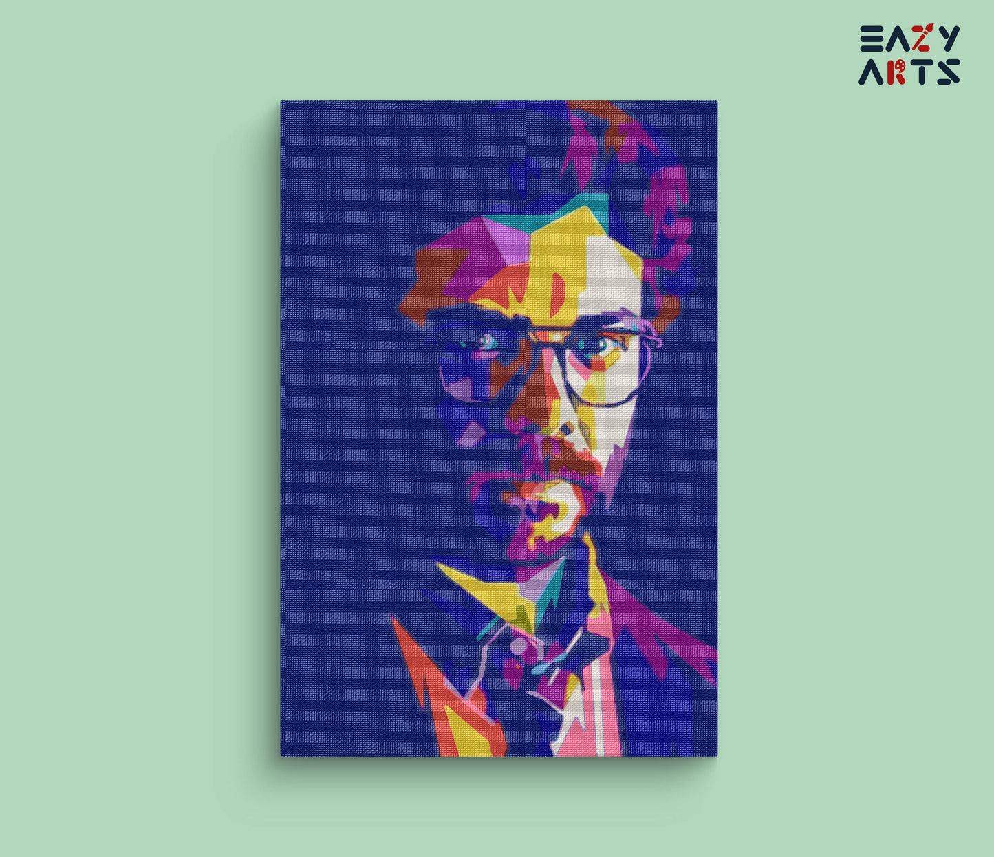 Professor Abstract paint by numbers