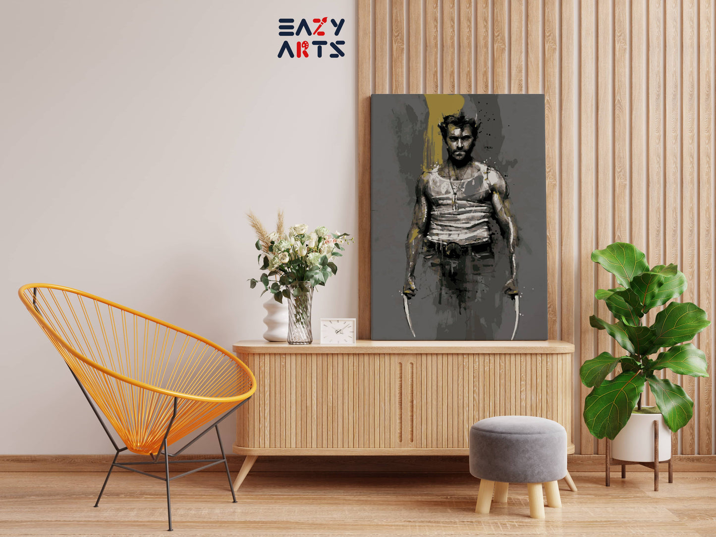 Logan paint by numbers kit