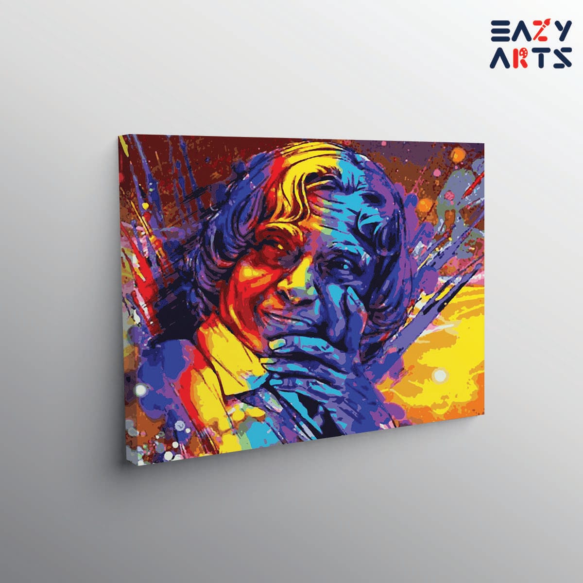 APJ Abdul Kalam paint by numbers