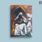 Mother Teressa by MF Husain paint by numbers