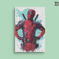 Dead Pool paint by numbers