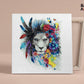 Lion Beauty paint by numbers kit