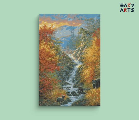 River paint by numbers