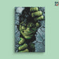 Hulk Tearing Wall paint by numbers