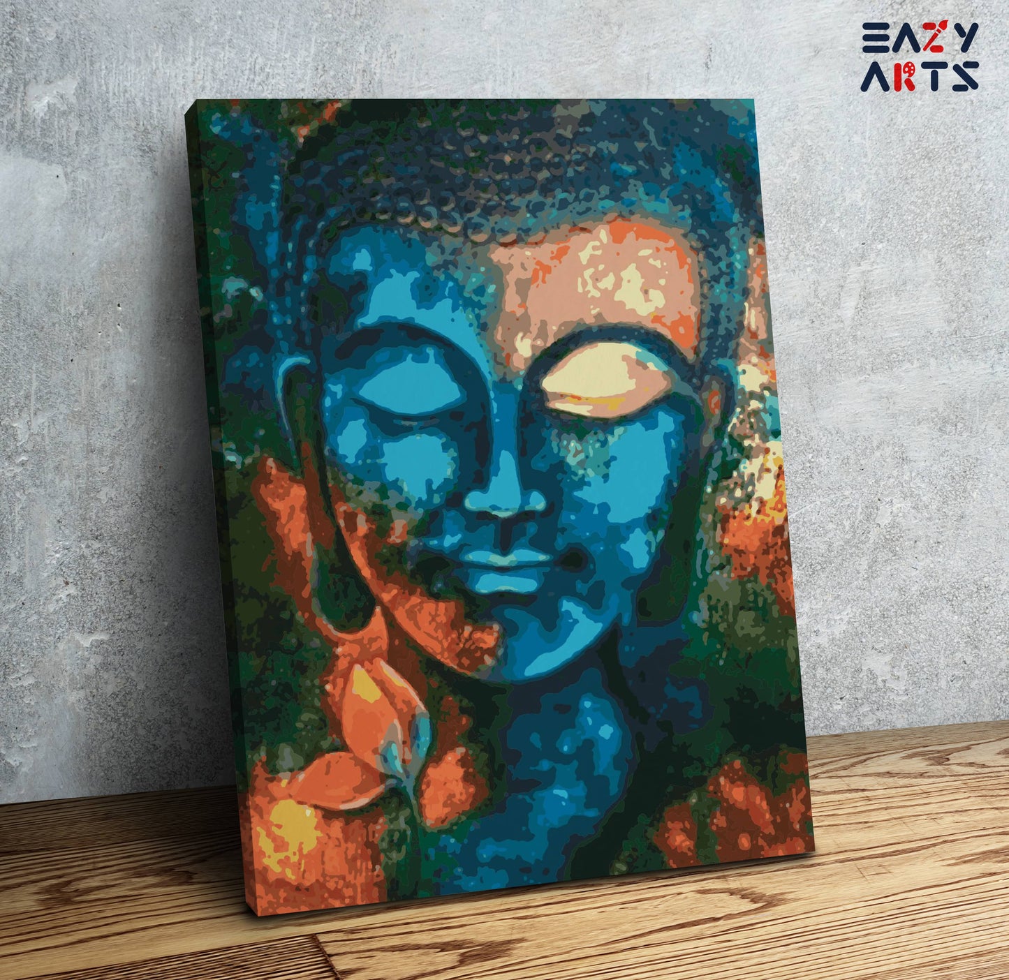 Lord Buddha Abstract PBN kit