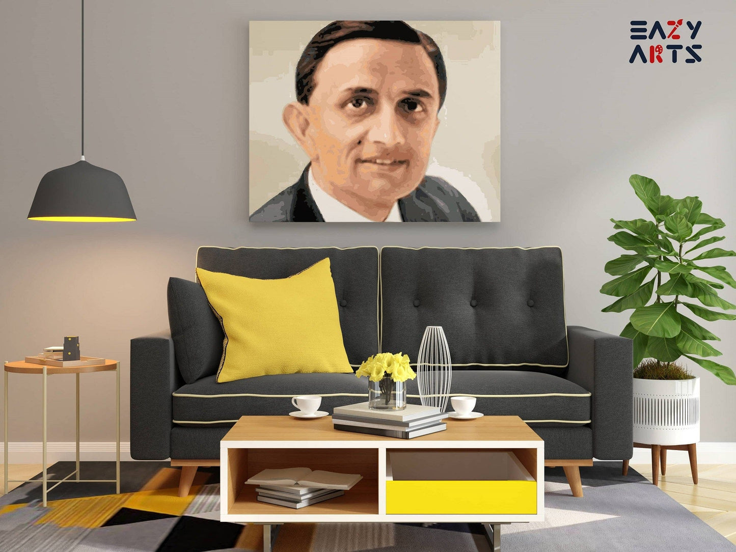 Dr Vikram Sarabhai paint by numbers kit