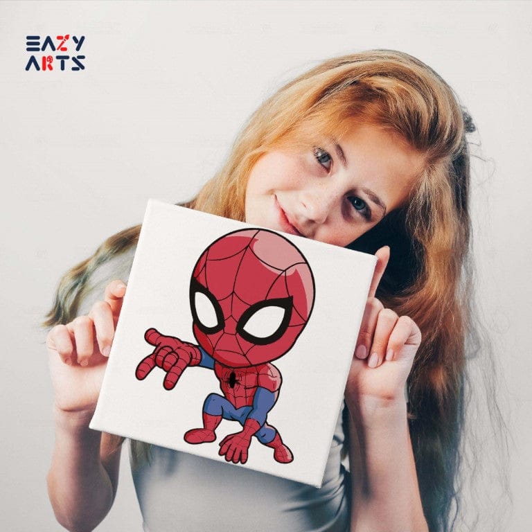 Little Spiderman Paint By Numbers kit