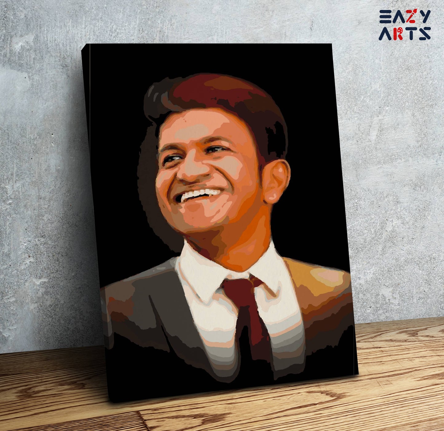 Puneet Rajkumar Smiling PBN kit