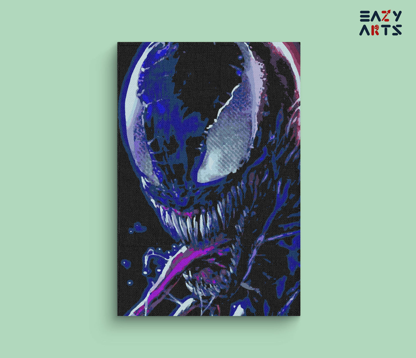 Venom paint by numbers