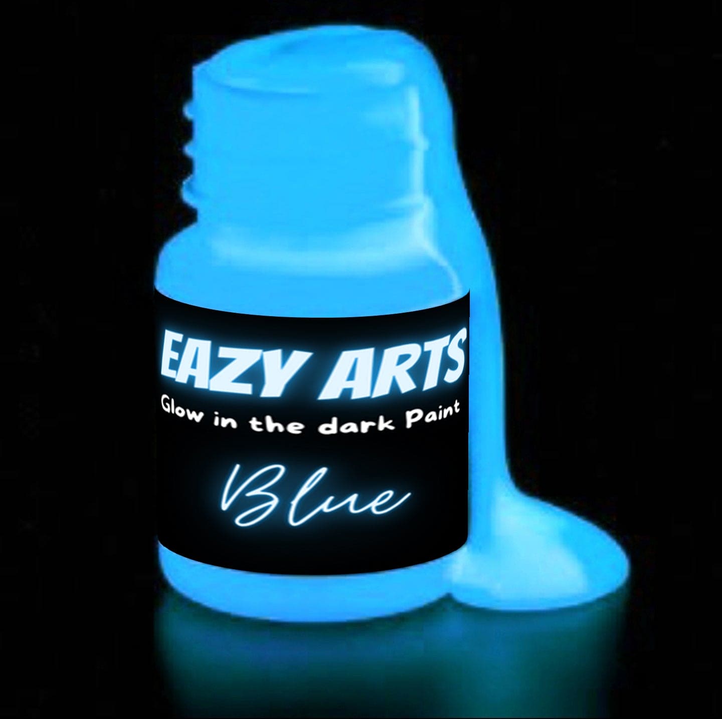 Glow in the Dark Acrylic Paint for DIY Art, Canvas & Crafts image 0