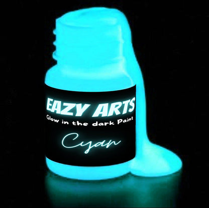 Glow in the Dark Acrylic Paint for DIY Art, Canvas & Crafts image