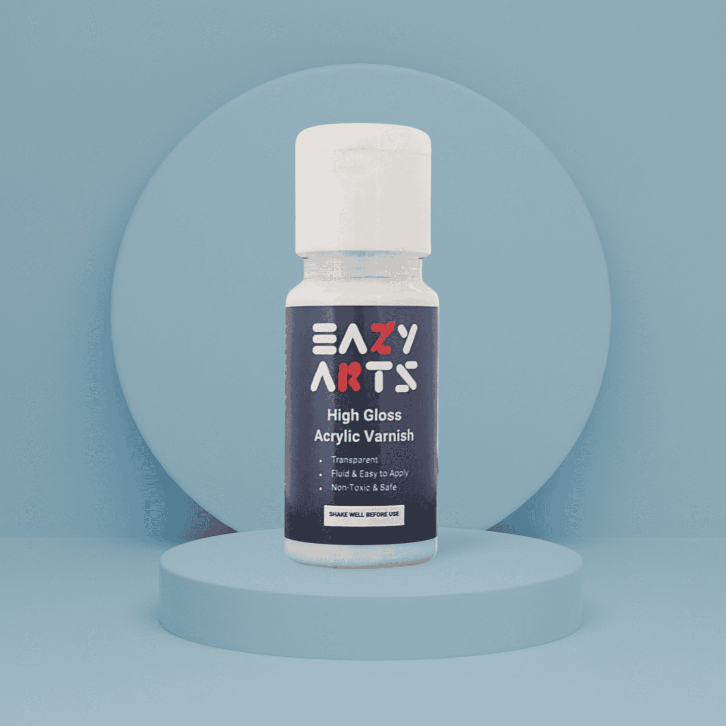 Eazy Arts High Gloss Acrylic Varnish Clear Protective Top Coat