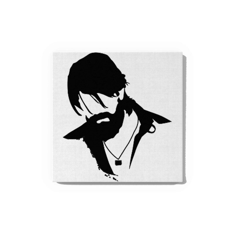 KGF Yash Glow in the Dark Painting Kit – DIY Canvas Art for Rocky Bhai Fans | Eazy Arts Paint Set with Brushes & Glow Colors - GID-FAN-021