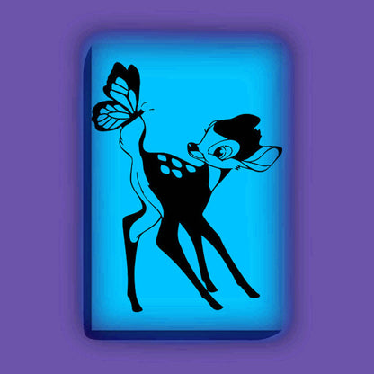 Cute Deer with Butterfly Glow in the Dark Painting Kit – DIY Animal Wall Art for Kids | Eazy Arts - Image 7 - GID-KID-007