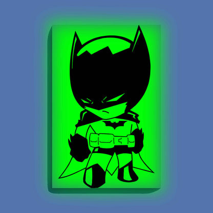 Kid Batman Glow in the Dark Painting Kit – DIY Superhero Wall Art for Kids | Eazy Arts - Image 9 - GID-KID-008