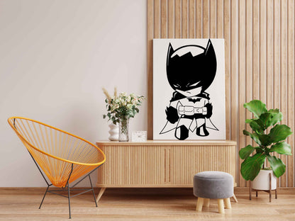 Kid Batman Glow in the Dark Painting Kit – DIY Superhero Wall Art for Kids | Eazy Arts - Image 3 - GID-KID-008