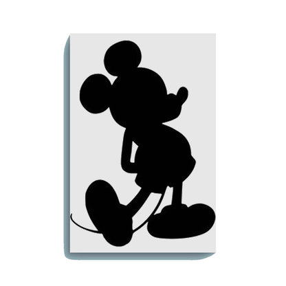 Mickey Mouse Silhouette Glow in the Dark Painting Kit – DIY Cartoon Canvas for Kids | Eazy Arts - Hero - GID-KID-010