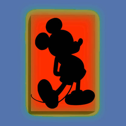 Mickey Mouse Silhouette Glow in the Dark Painting Kit – DIY Cartoon Canvas for Kids | Eazy Arts - Image 10 - GID-KID-010