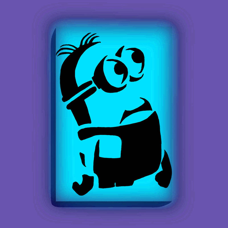 Minion Glow in the Dark Painting Kit – Fun DIY Canvas Art for Kids | Eazy Arts - Image 2 - GID-KID-011
