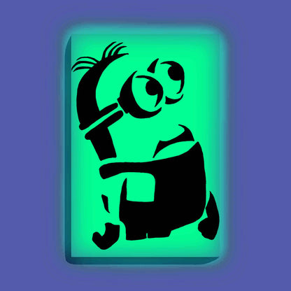 Minion Glow in the Dark Painting Kit – Fun DIY Canvas Art for Kids | Eazy Arts - Image 8 - GID-KID-011