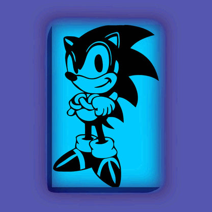 Sonic Glow in the Dark Painting Kit – DIY Canvas Art for Kids & Fans | Eazy Arts - Image 2 - GID-KID-012