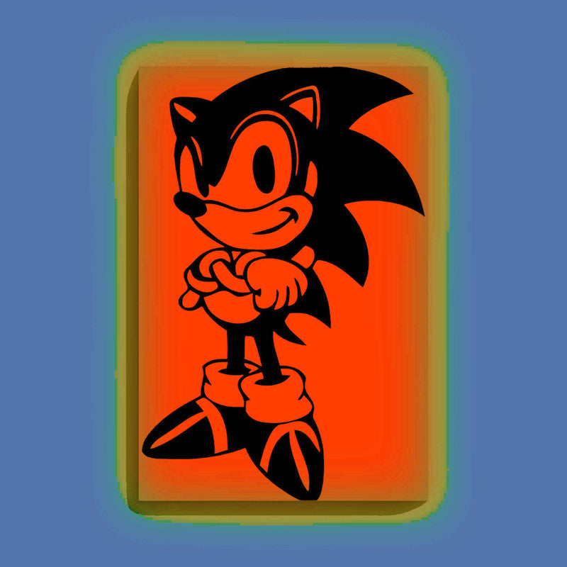 Sonic Glow in the Dark Painting Kit – DIY Canvas Art for Kids & Fans | Eazy Arts - Image 10 - GID-KID-012