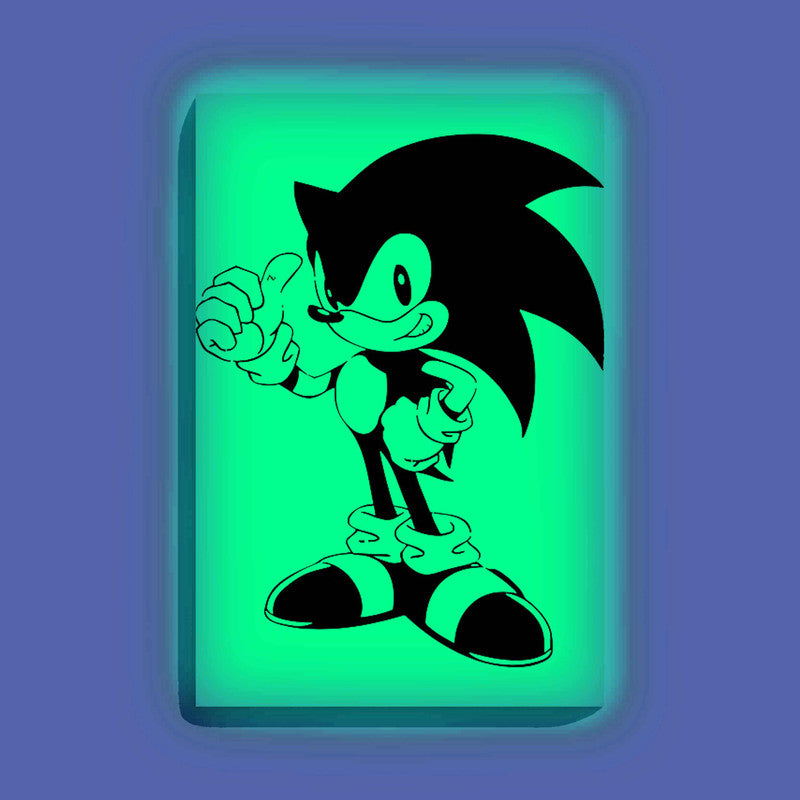 Sonic Thumbs Up Glow in the Dark Painting Kit – DIY Canvas for Kids, Gamers & Sonic Fans | Eazy Arts - Image 8 - GID-KID-013