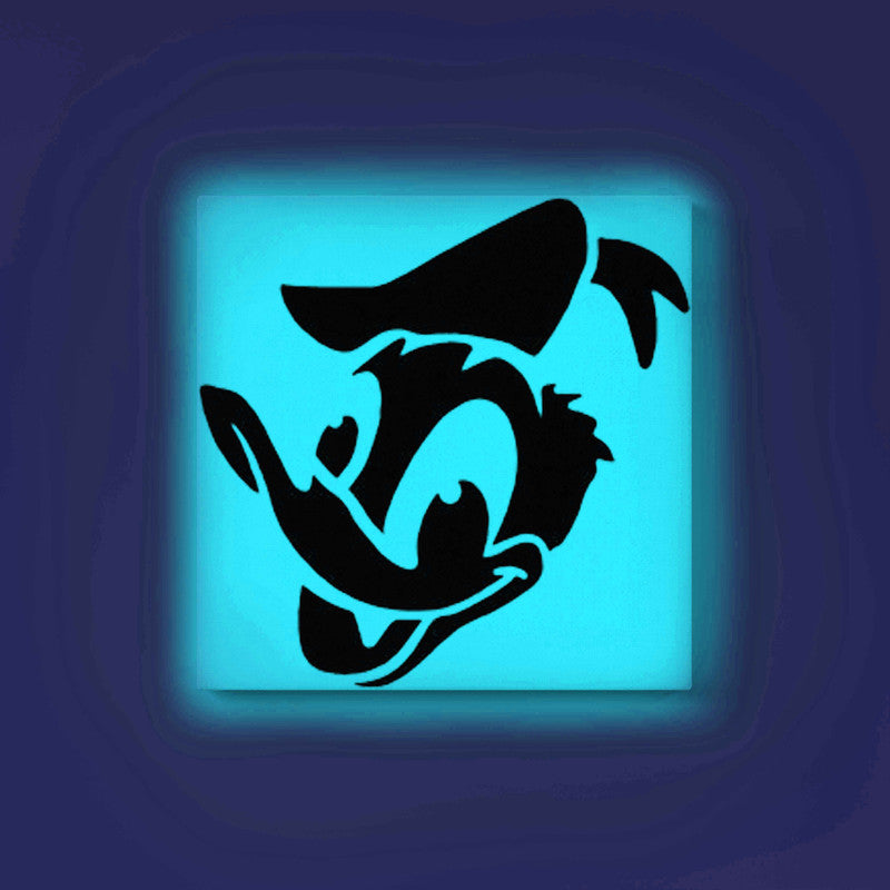 Donald Duck Glow in the Dark Painting Kit – Iconic Cartoon Character DIY Canvas Art | Eazy Arts - Image 2 - GID-KID-015