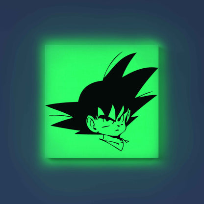 Goku Glow in the Dark Painting Kit – Dragon Ball Z Anime Character DIY Canvas Art | Eazy Arts - Image 9 - GID-KID-016
