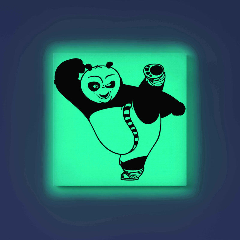 Kung Fu Panda Glow in the Dark Painting Kit – DIY Canvas Art for Kids & Adults | Eazy Arts - Image 8 - GID-KID-017