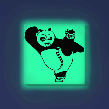 Kung Fu Panda Glow in the Dark Painting Kit – DIY Canvas Art for Kids & Adults | Eazy Arts - Image 8 - GID-KID-017
