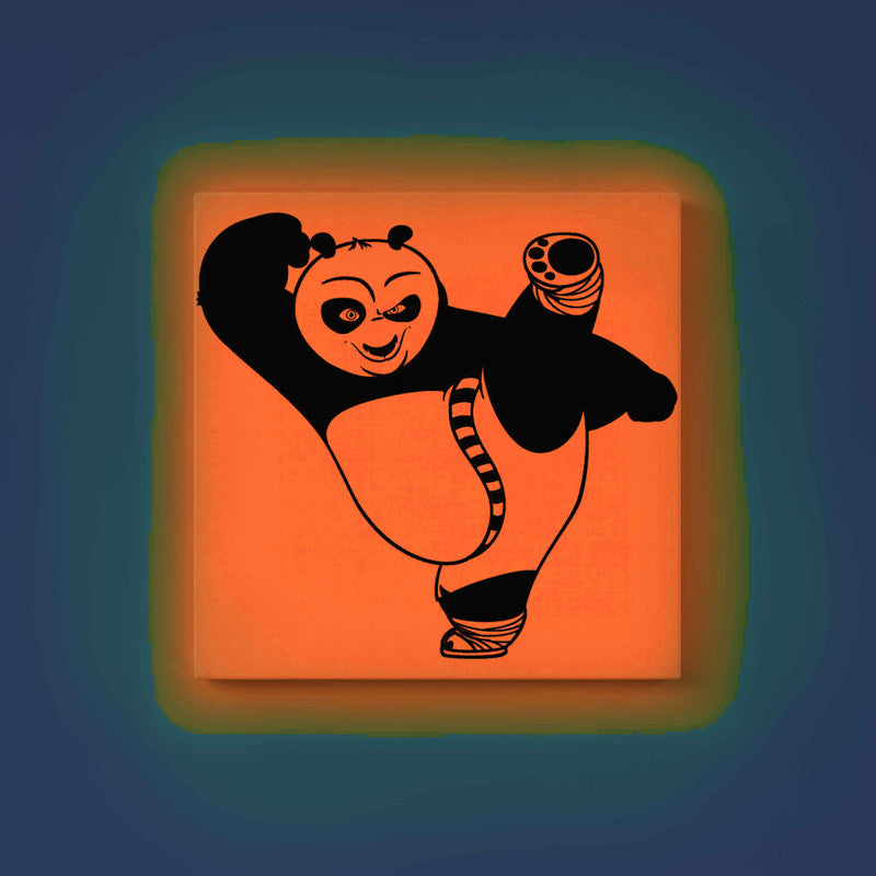 Kung Fu Panda Glow in the Dark Painting Kit – DIY Canvas Art for Kids & Adults | Eazy Arts - Image 10 - GID-KID-017