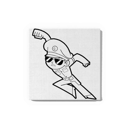 Little Singham Glow in the Dark Painting Kit – DIY Canvas Art for Kids | Eazy Arts - Hero - GID-KID-018